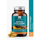 Naturagen Immun Collagen Curcumin 30 Tablet | Zerdeçallı | Hidrolize Kolajen Peptitleri | Takviye Edici Gıda