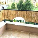 Natural 20CM x 250CM Bambu Kamış Hasır Çit Dekoratif Bahçe Balkon ve Duvar Çiti Reed Fence