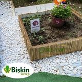 Natural 30CM x 250CM Bambu Kamış Hasır Çit Dekoratif Bahçe Balkon ve Duvar Çiti Reed Fence