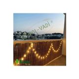 Natural 50CM x 300CM Bambu Kamış Hasır Çit Dekoratif Bahçe Balkon ve Duvar Çiti Reed Fence