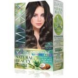 Natural Beauty Amonyaksız Saç Boyası 7.1 Küllü Kumral Çok Renkli