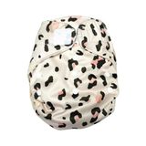 Natural Bebe Store Yıkanabilir Bebek Bezi Tek Beden Cover Leopar - 1 - 2 beden (3 - 6 kg)