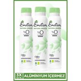 Natural Breeze Kadın Vegan Deodorant 3x150ml Hızlı Kurur, Leke Bırakmaz