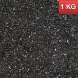 Natural Color Siyah 1 kg 2 mm Doğal Akvaryum Kumu