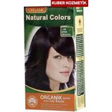 Natural Colors 4b Bitter Çikolata Amonyaksız Organik İçerikli Kalıcı Saç Boyası