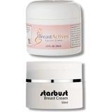 Natural Creams Breast Actives Krem 100 ml + Starbust Breast Cream 50 ml Göğüs Büyütücü Dikleştirici Sıkılaştırıcı 2'li Set