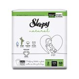 Natural Jumbo Bebek Bezi Mini 2 Numara 3 - 6 Kg Bantlı Bez 68 Adet