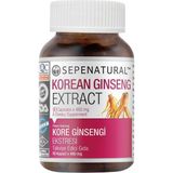 Natural Korean Ginseng | Kore Ginsengi Kök Ekstresi | 90 Kapsül x 480 Mg | Standardize Panax Ginse