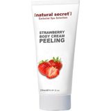 Natural Secret Çilek İçerikli Krem Peeling (Vücut İçin) / STRAWBERRY BODY CREAM PEELING 250ml