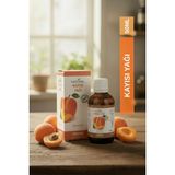 Natural Soğuk Sıkım Kayısı Çekirdeği Yağı 50 ml - A, E, K Vitamini - Yüz, Cilt, Saç & Tırnak Bakımı