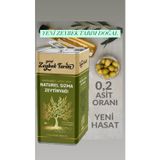Natural Zeybek Tarım AYVALIK YÖRESİ 5 Litre Doğal Soğuk Sıkım Naturel Zeytinyağı