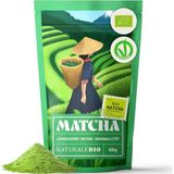 Naturale Bio Organik Matcha Çayı Tozu Japon Yeşil Çayı Pişirme ve Tatlılar İçin - 50G