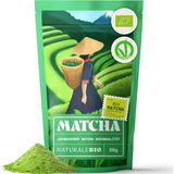 Naturale Bio Organik Matcha Çayı Tozu Japon Yeşil Çayı Pişirme ve Tatlılar İçin - 50G