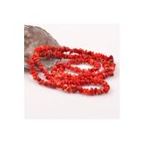 NATURALİM Kırmızı Mercan Taşı Doğal Taş Kırık Taş Dizi 80 Cm Orjinal Doğal Taş Dizi TYC00681586265