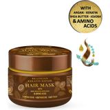 Naturaline Argan & Ipek Proteinli Saç Maskesi – Yoğun Onarıcı Bakım 250 ml