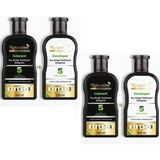 Naturaline Professional Saç Siyahlaştırıcı Şampuan Saç Rengi Yenileyici Şampuan 2 Adet
