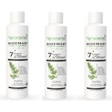 Naturaline Roemary Shampoo 7 Doğal Bileşim 3x400 ml Biberiye Şampuanı