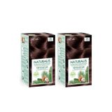 Naturalis 4.4 Kestane Kahve %100 Vegan 2 Adet Saç Boyası