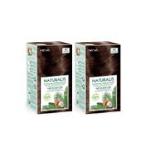 Naturalis 6.0 Yoğun Koyu Kumral %100 Vegan 2 Adet Saç Boyası