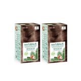 Naturalis 7.0 Yoğun Kumral %100 Vegan 2 Adet Saç Boyası