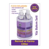 Naturalite Normal ve Karma Ciltler Için Yüz Bakım Seti