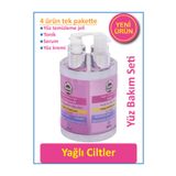 Naturalite Yağlı Ciltler Için Yüz Bakım Seti