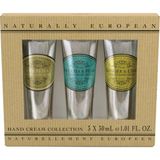 Naturally European Mini El Kremi Ginger & Lime - Verbena - Freesia & Pear Set 3 x 30 Ml