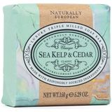 Naturally European Sabun Sea Kelp & Cedar 150 gr - Beyaz
