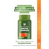 Naturalnest Biotin Complex 5.000 mcg 60 Tablet - Biyotin, Çinko, Selenyum, Bakır, B5, D3 Vitamini
