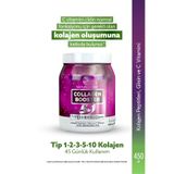 Naturalnest Collagen Booster 5 in 1 10.000 mg 450 gr- Kolajen Peptitleri, Glisin, C Vitamini