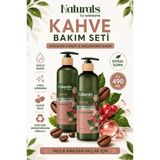 Naturals By Watsons Güçlendirici & Dökülme Karşıtı: Kahveli Saç Bakım Seti (Şampuan + Krem 490 Ml)