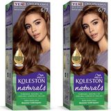 Naturals Saç Boyası Çikolata Kahve 6/7 2x Paket - Organik