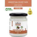 NaturaMisse Hindistan Cevizi Yağı 210 Ml (Soğuk Sıkım)