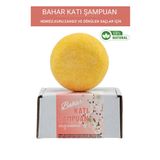 NaturaMisse Katı Şampuan Bahar Keratin Besleyici Onarıcı Dökülme Karşıtı Kuru Normal Saç Şampuanı