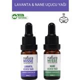 NaturaMisse Lavanta Uçucu Yağı 10 ml Nane Uçucu Yağı 10 ml %100 Saf