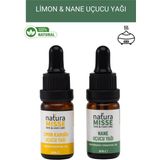 NaturaMisse Nane Uçucu Yağı & Limon Uçucu Yağı %100 Saf Doğal