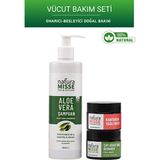NaturaMisse Vücut Bakım Seti Etkin Bakım Ürünleri Şampuan- Deokrem- Kantaron Yağlı Krem Muhteşem Üçlü