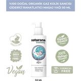 Naturana Tummy 50 ml Doğal Bebek Masaj Yağı Gaz Kolik Sancısı Giderici Rahatlatıcı Özellik