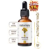 NATURAPY Altınotu Yağı (Helichrysum Oil) Maserasyon | Ekstraksiyon Yağı 30 ml Damlalıklı Cam Şişe