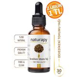 NATURAPY Devediken Tohumu Yağı (Milk Thistle Seed Oil) Soğuk Sıkım Sabit Yağ 30 ml Damlalıklı Cam Şişe