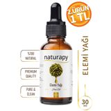 NATURAPY Elemi Yağı (Elemi Oil) Uçucu Yağ 30 ml Damlalıklı Cam Şişe