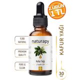 Naturapy Kafur Yağı (Camphor Oil) Uçucu Yağ 30 ml Damlalıklı Cam Şişe