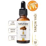NATURAPY Tarçın Yağı (Cinnamon Oil) Uçucu Yağ 30 ml Damlalıklı Cam Şişe