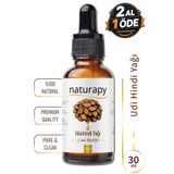 Naturapy Udi Hindi Yağı (Costus Root Oil) Maserasyon | Ekstraksiyon Yağı 30 ml Damlalıklı Cam Şişe