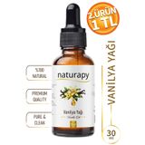 NATURAPY Vanilya Yağı 30 ml Aromaterapi Kullanımına Uygun Yoğun Esans Yağı