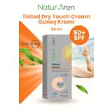 Naturaren Tinted Dry Touch SPF50+ 50 ml Fondötenli Güneş Kremi