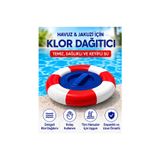 Naturazone Can Simidi Tasarımlı Havuz ve Jakuzi Klor Dispenseri – 200 Gr Tablet Uyumlu Yüzer Klor Dağıtıcı Şamandıra- Lacivert