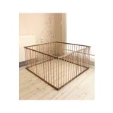 naturbird 1 M2 Köpek Çiti Ahşap Köpek Alanı ( Çit Arası 5cm )