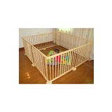 naturbird 120x120 Ahşap Çocuk Oyun Alanı Çocuk Çiti ( Yükseklik 70 Cm )