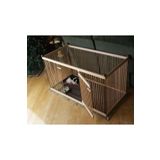 naturbird 60x100 Cm Ahşap Sık Aralıklı Köpek Çiti ( Kapısı Uzun Tarafta)
